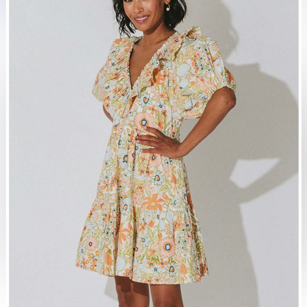 CLEOBELLA Farrah mini dress in retro floral